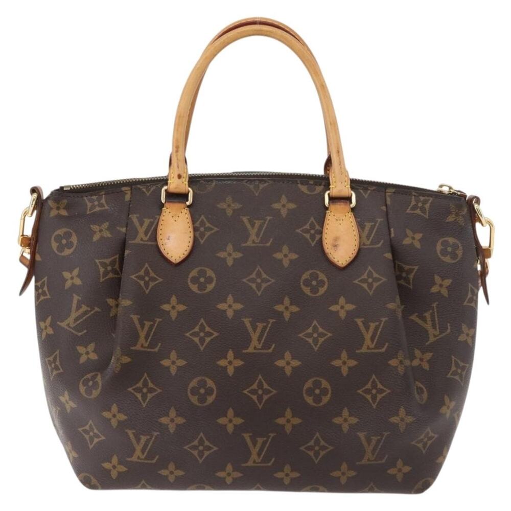 Louis Vuitton Monogram Turen PM Handbag Brown